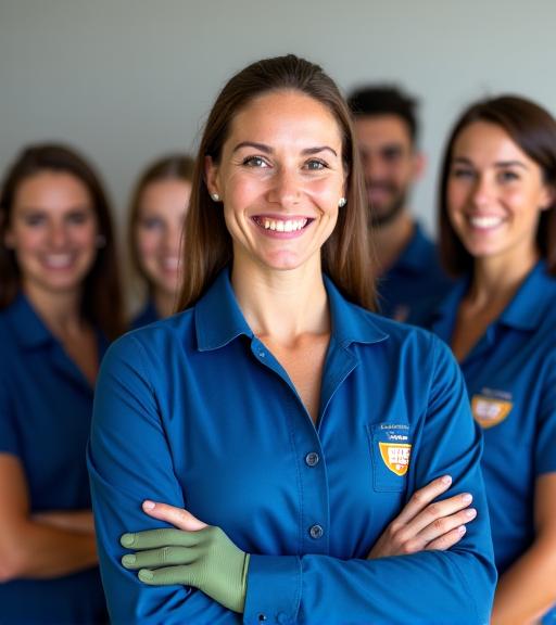 L'équipe professionnelle et passionnée de BleuCascade Wash